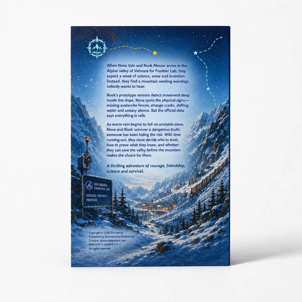Nova and Rook: The Avalanche Equation (Paperback, Reading Age 12-16) Quesbo