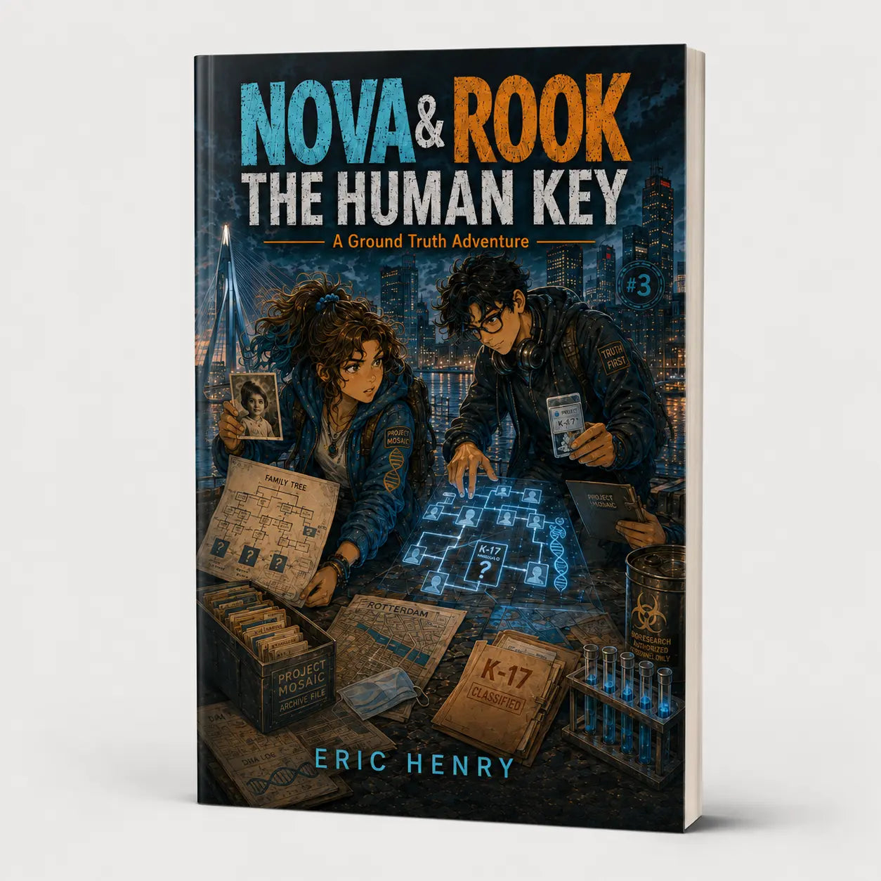 Nova and Rook (Vol 3): The Human Key (Paperback) Reading Age 12-16 Quesbo