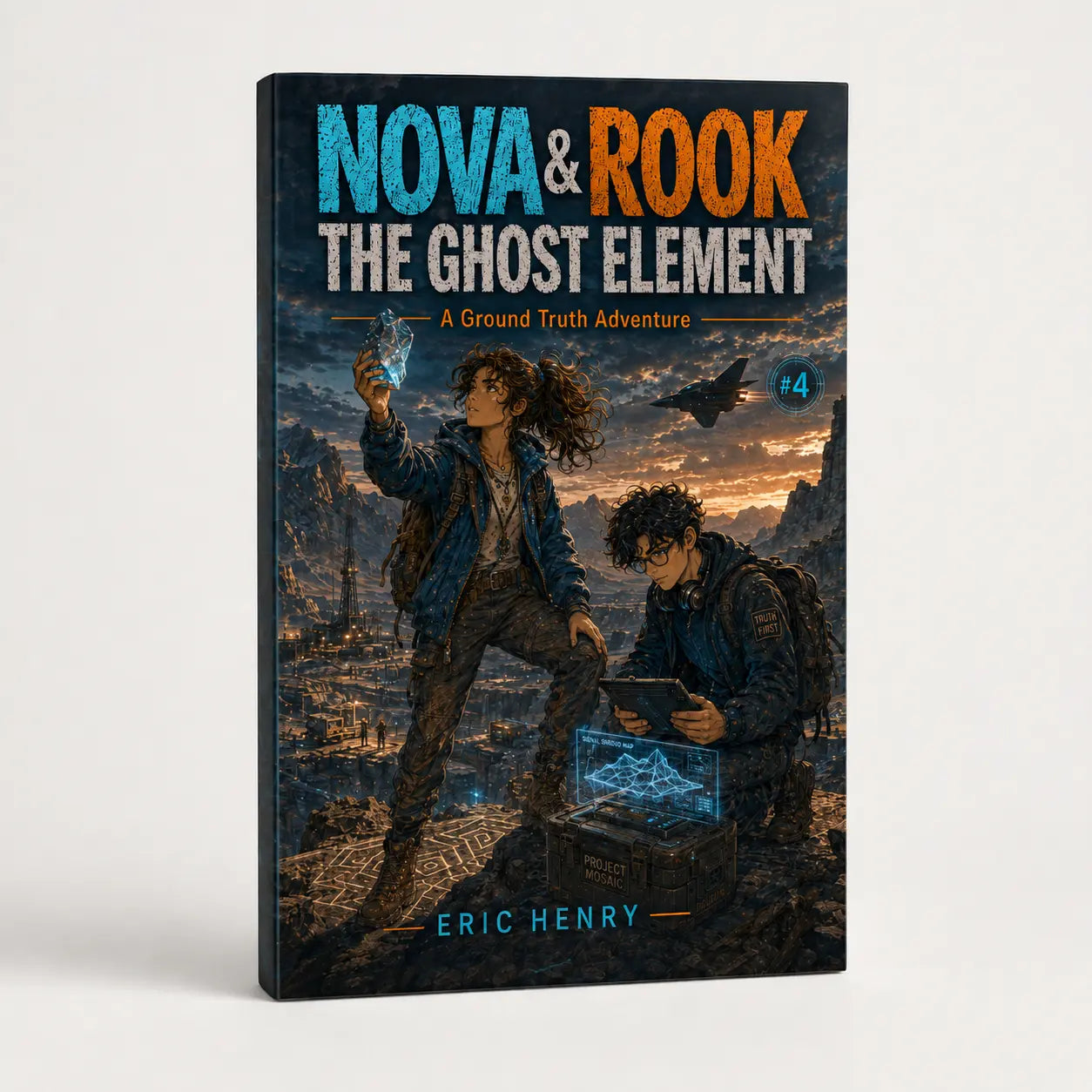 Nova and Rook (Vol 4): The Ghost Element (Paperback) Reading Age 12-16 Quesbo