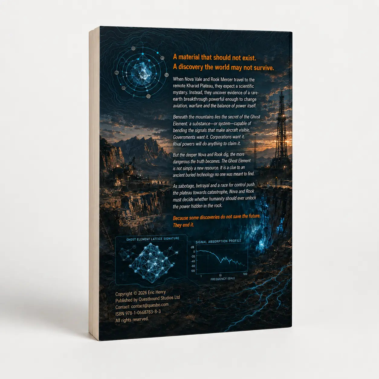 Nova and Rook (Vol 4): The Ghost Element (Paperback) Reading Age 12-16 Quesbo