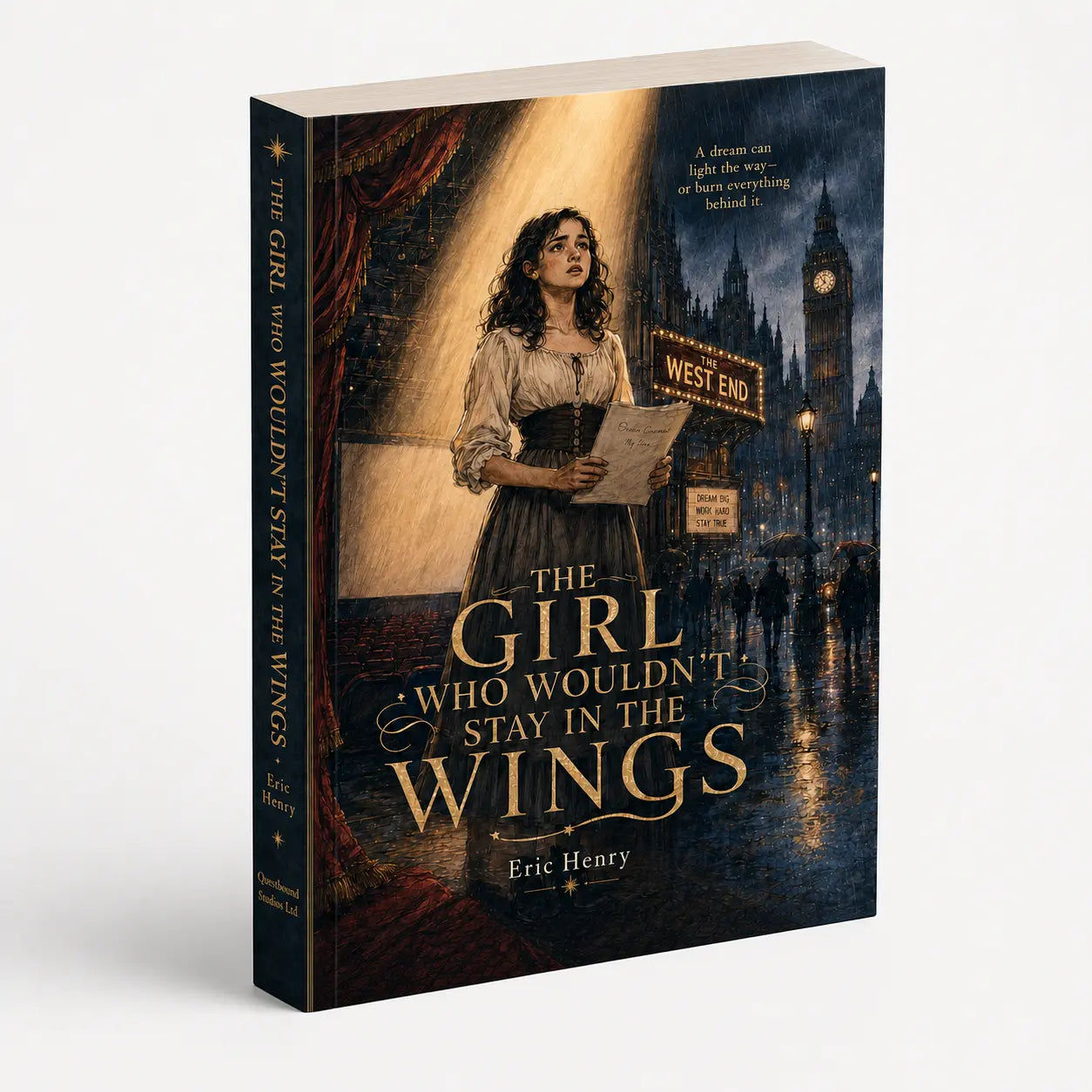 The girl who wouldn't stay in the wings (Paperback) Reading Age 10-16 Quesbo