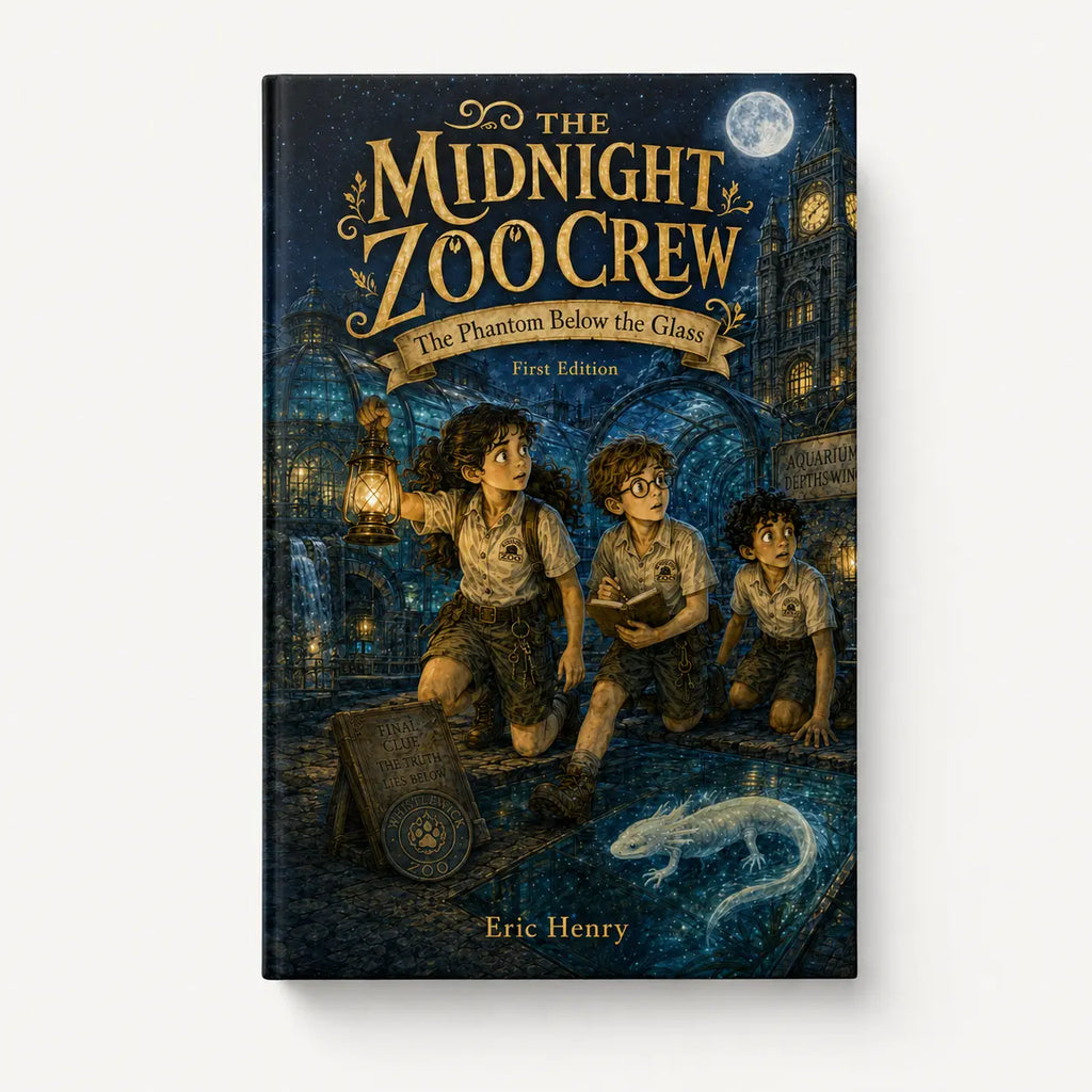 The Midnight Zoo Crew Book 3: The Phantom of the Aquarium (Paperback, Reading Age 8-12)) Quesbo
