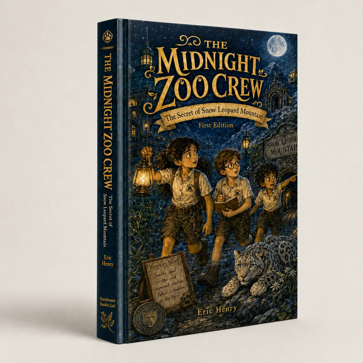 The Midnight Zoo Crew Book 2: The Secret of Snow Leopard Mountain (Paperback, Reading Age 8-12) Quesbo