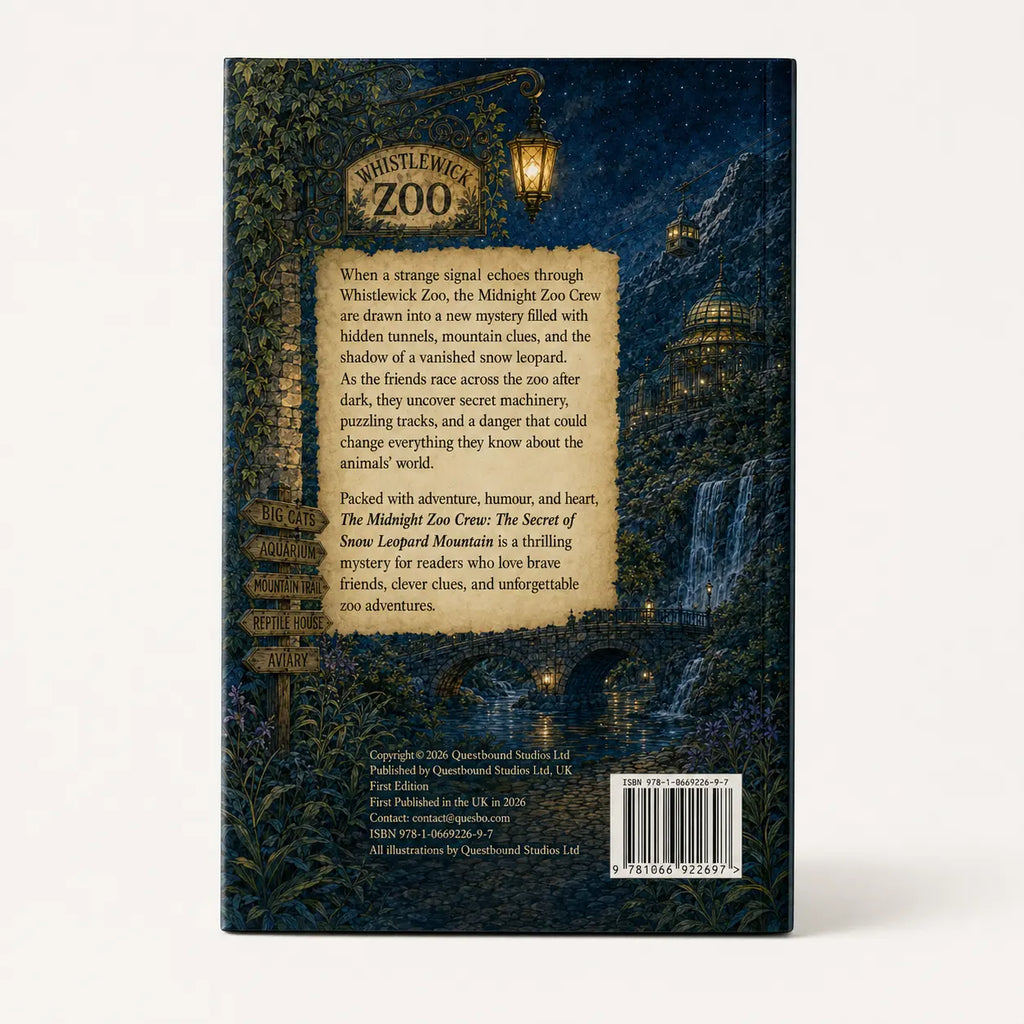 The Midnight Zoo Crew Book 2: The Secret of Snow Leopard Mountain (Paperback, Reading Age 8-12) Quesbo