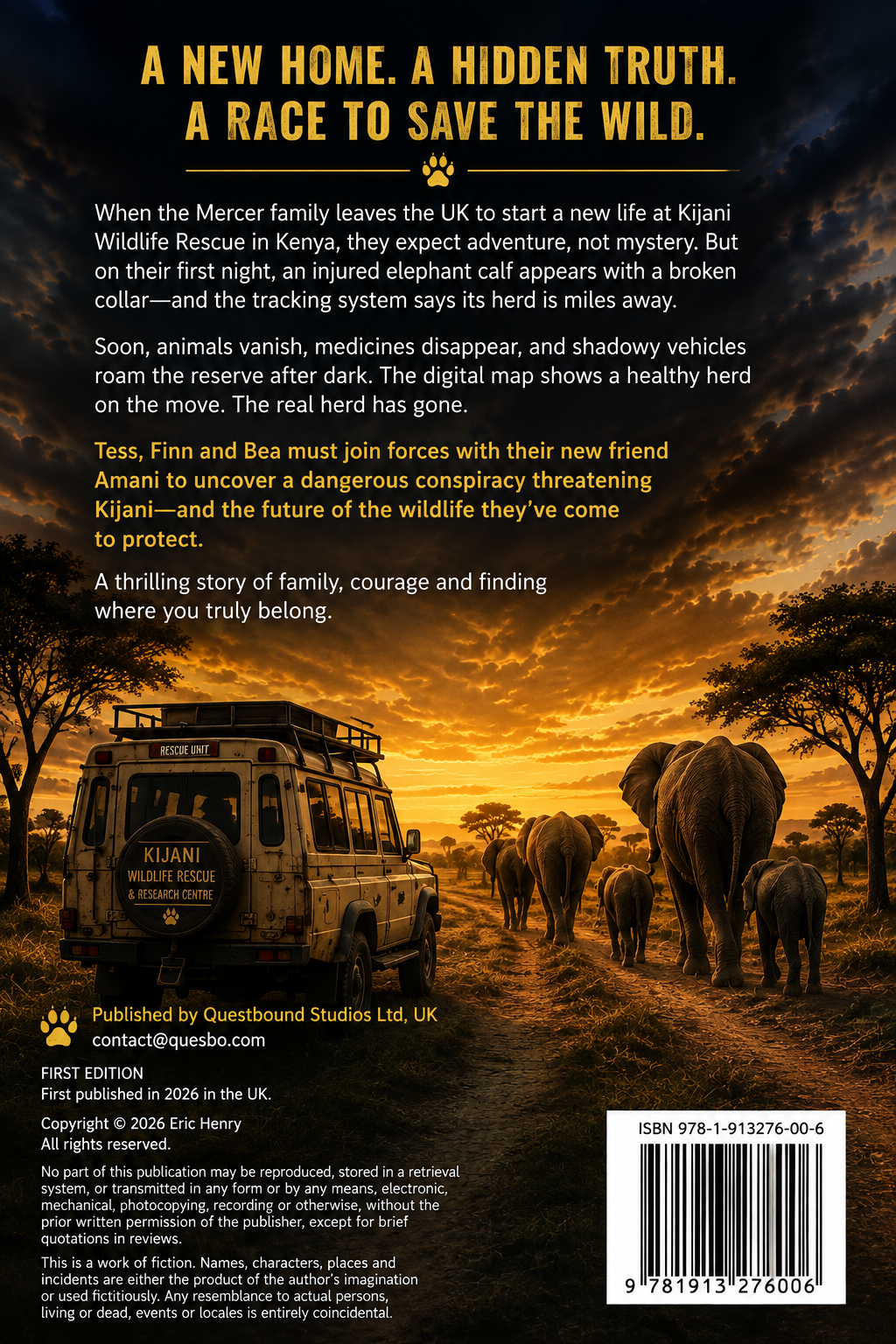 Wild Horizon: The Ghost Herd – Wildlife Adventure Mystery Book for Ages 10–16