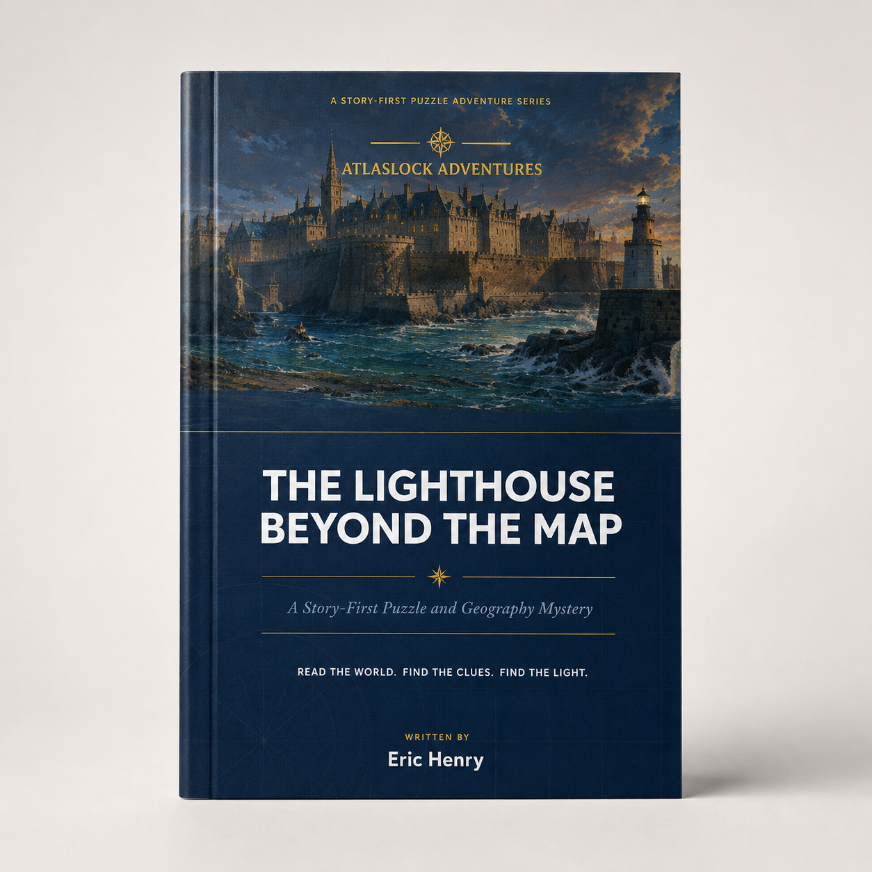 AtlasLock Adventures: The Lighthouse Beyond the Map – Story-Powered Puzzle & Geography Mystery