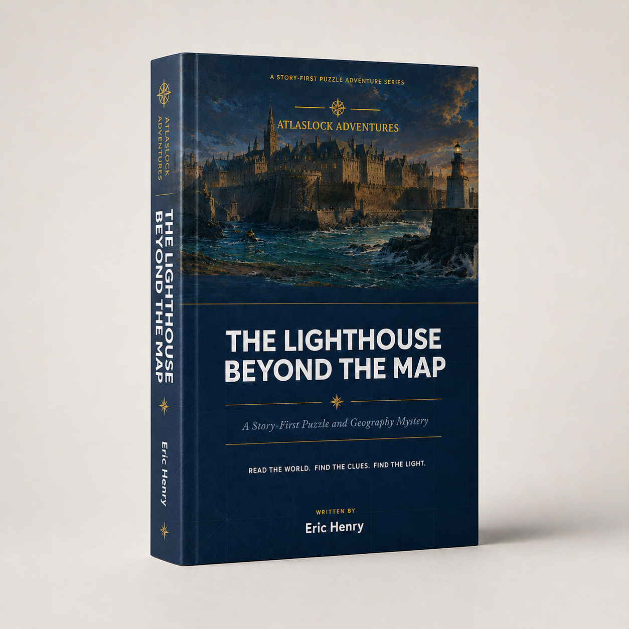 AtlasLock Adventures: The Lighthouse Beyond the Map – Story-Powered Puzzle & Geography Mystery