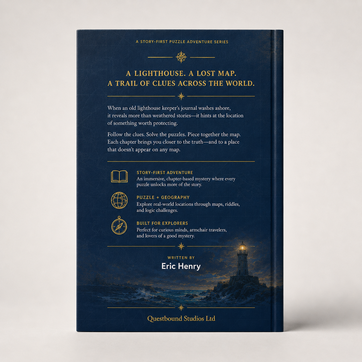 AtlasLock Adventures: The Lighthouse Beyond the Map – Story-Powered Puzzle & Geography Mystery