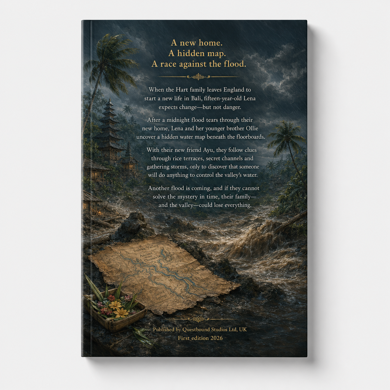 The Water Map of Bali – Adventure Mystery Novel for Ages 10–16