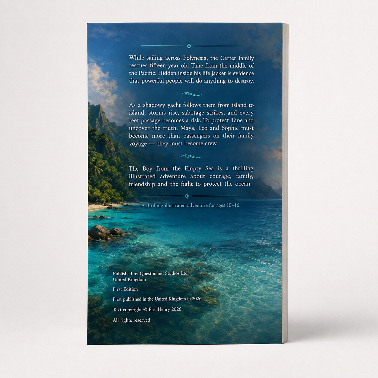The Boy from the Empty Sea – Illustrated Sailing Adventure for Ages 10–16