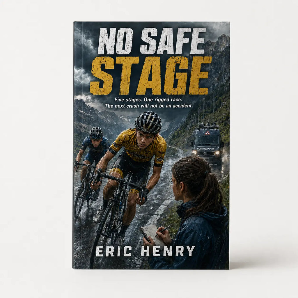 No Safe Stage – A Cycling Action Thriller for Ages 10–15 Quesbo