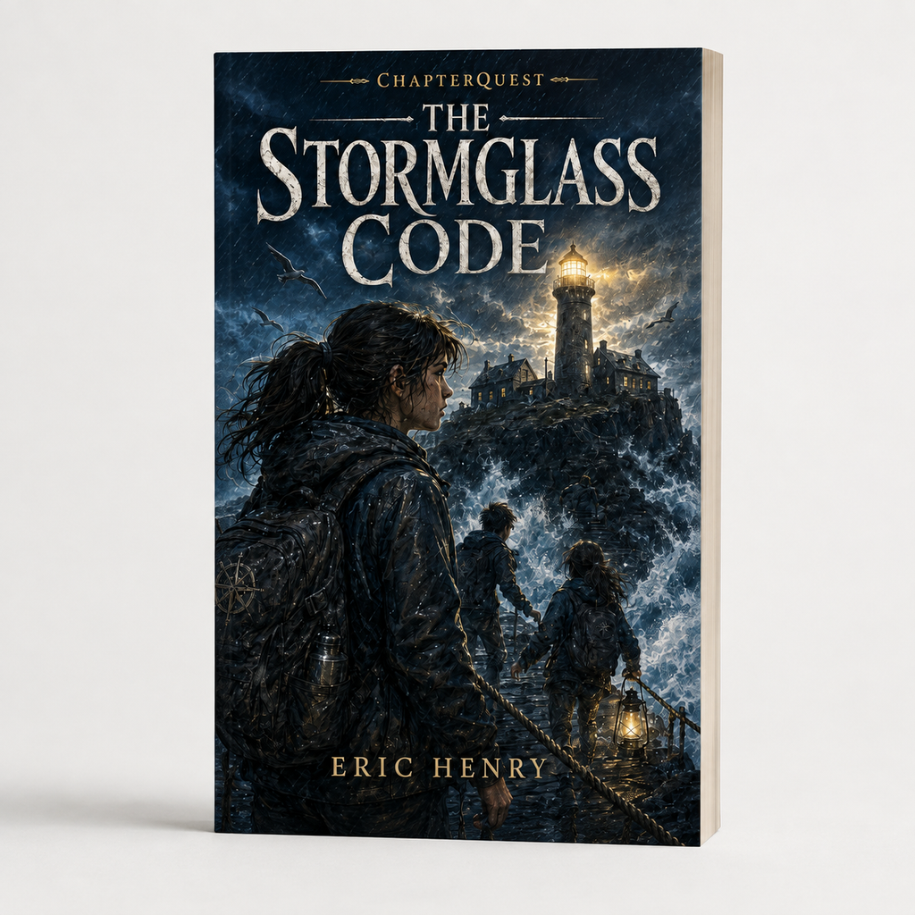 ChapterQuest: The Stormglass Code – Interactive Mystery Adventure (Paperback, Reading Age 10-14)