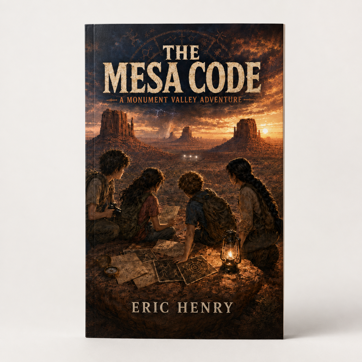 The Mesa Code: A Monument Valley Adventure (Paperback, Reading Age 10-15) Quesbo