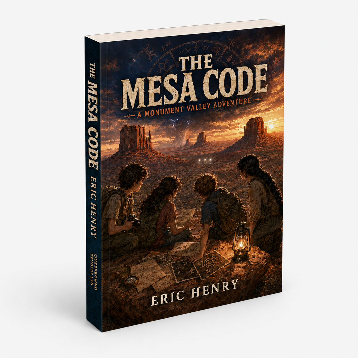 The Mesa Code: A Monument Valley Adventure (Paperback, Reading Age 10-15) Quesbo