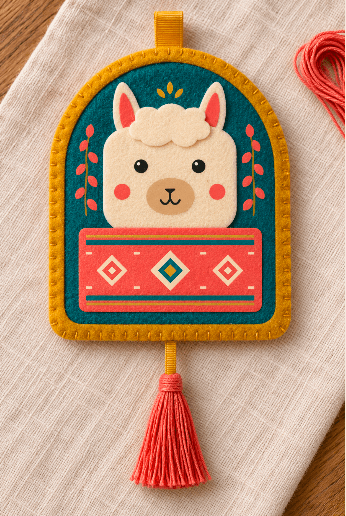 Andean Fiesta Llama Craft Guide