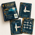 CAVERN: The Shifting Depths box beside Relic Vault, Guardian Chamber and First Light expedition cards.