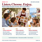 How Croatian Café & Restaurant Quest works: listen, choose a reply, see your order and grow in confidence.