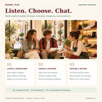 Listen, choose and chat in Croatian, with audio, English meanings and three learning levels.