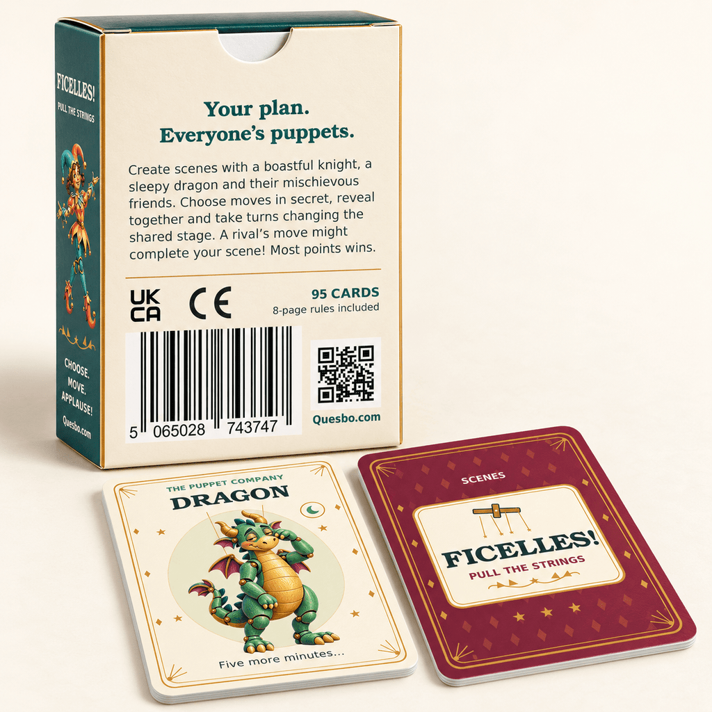 FICELLES! — Pull the Strings | Family Strategy Card Game - Quesbo