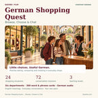 German Shopping Quest — Browse, Choose & Chat.