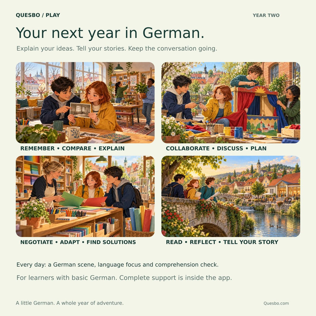 Germany Quest 365 — One Year Later: an illustrated year of practical German adventures