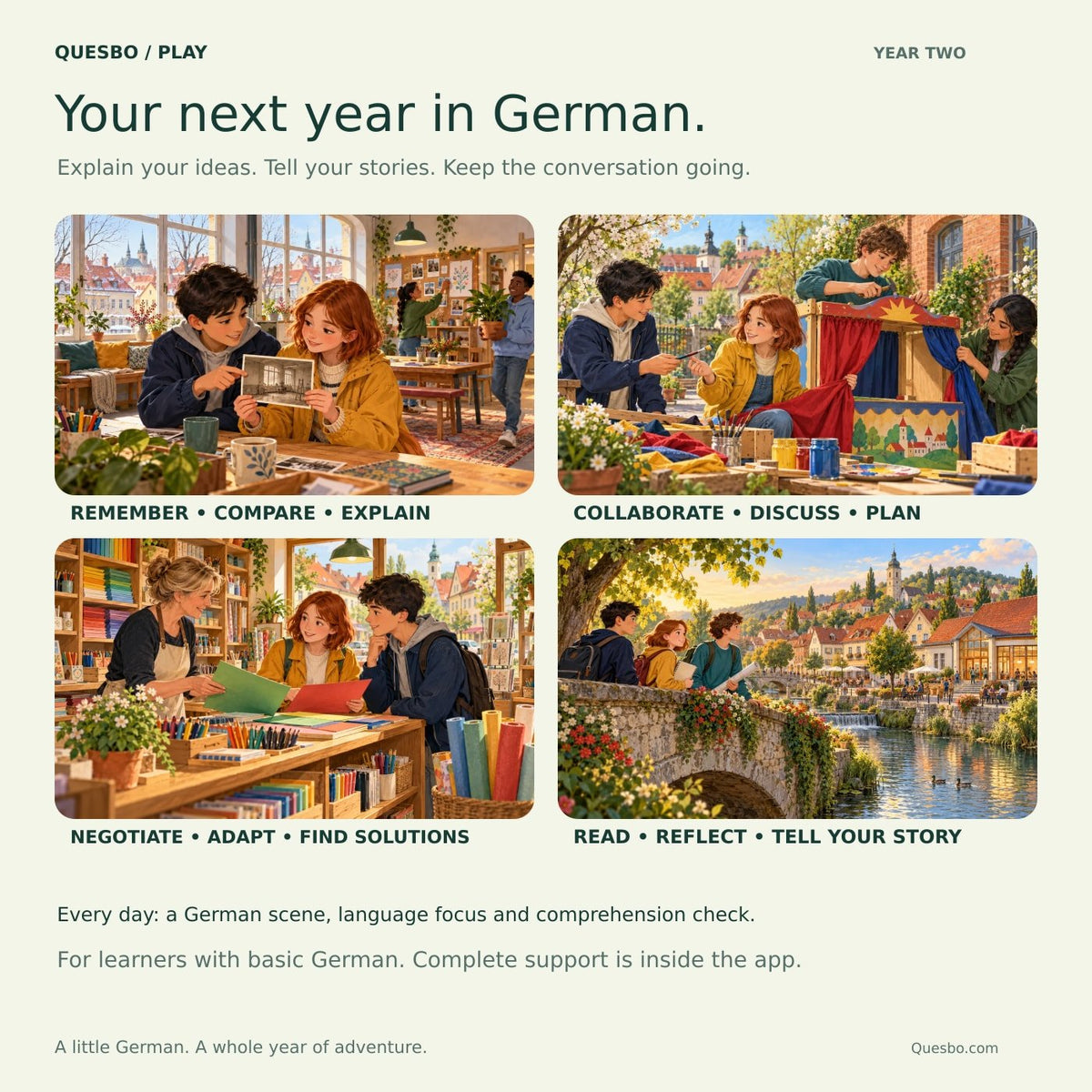 Germany Quest 365 — One Year Later: an illustrated year of practical German adventures