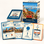 HOPABOUT San Francisco box and deck with Pier 39, Lombard Street, Circle and Red Bell cards.