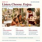 Learn Italian through café conversations: listen and understand, choose your reply, and grow in confidence. Free first-situation demo and three learner profiles.