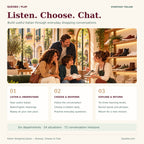 Italian Shopping Quest: listen and understand, choose a reply, then explore and return.