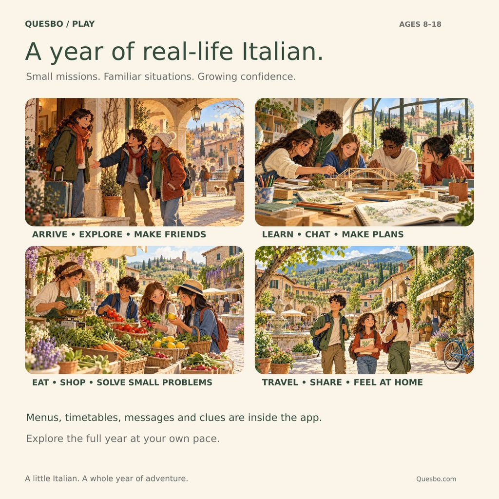 Italy Quest 365 — a year of illustrated real-life Italian adventures