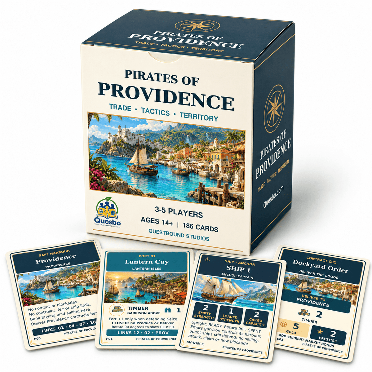 Pirates of Providence – Strategy & Trading Card Game - Quesbo