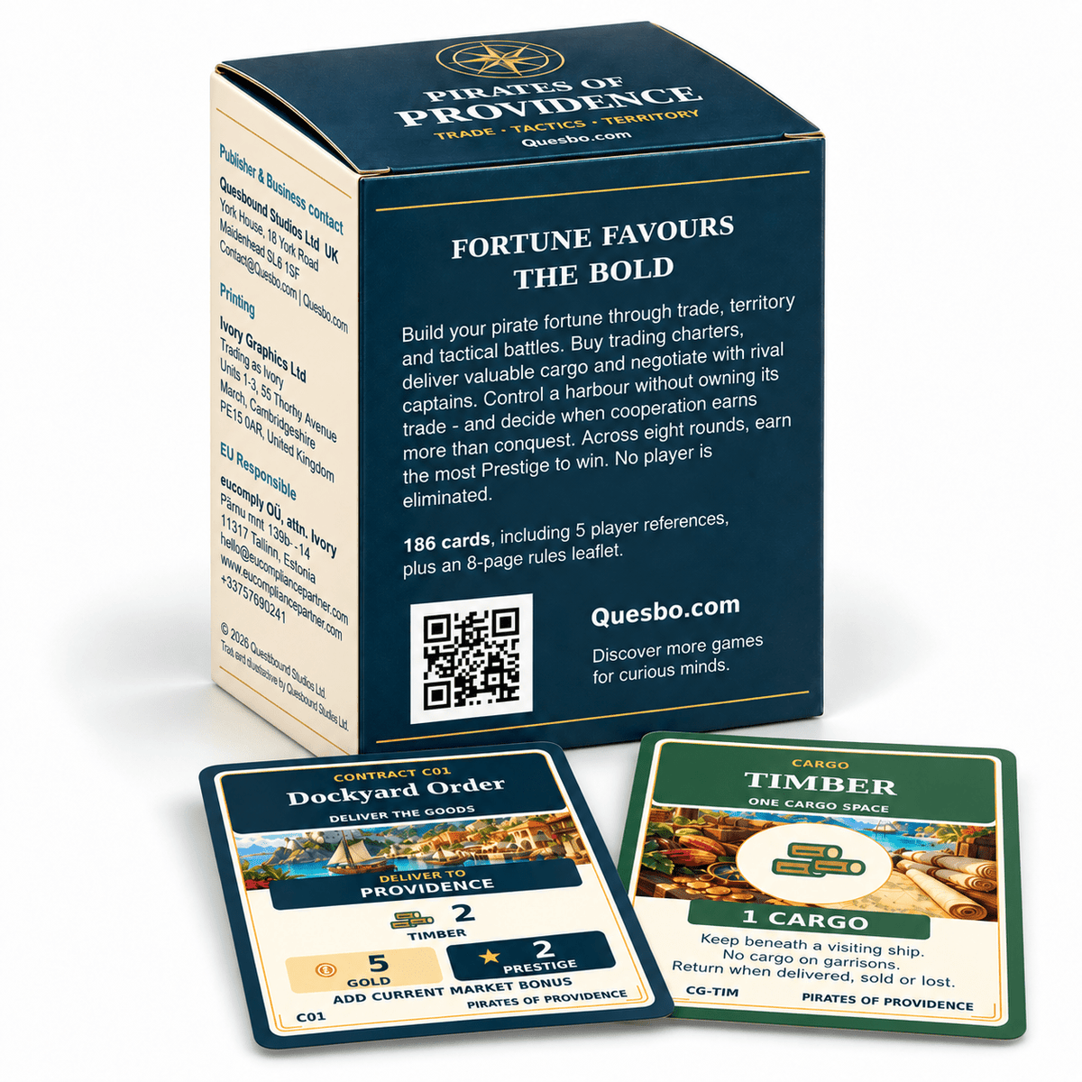 Pirates of Providence – Strategy & Trading Card Game - Quesbo