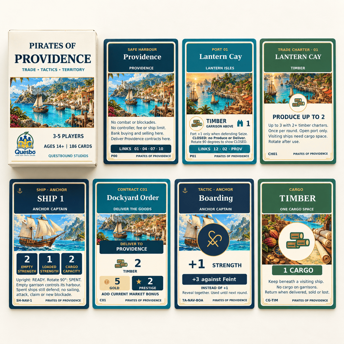 Pirates of Providence – Strategy & Trading Card Game - Quesbo