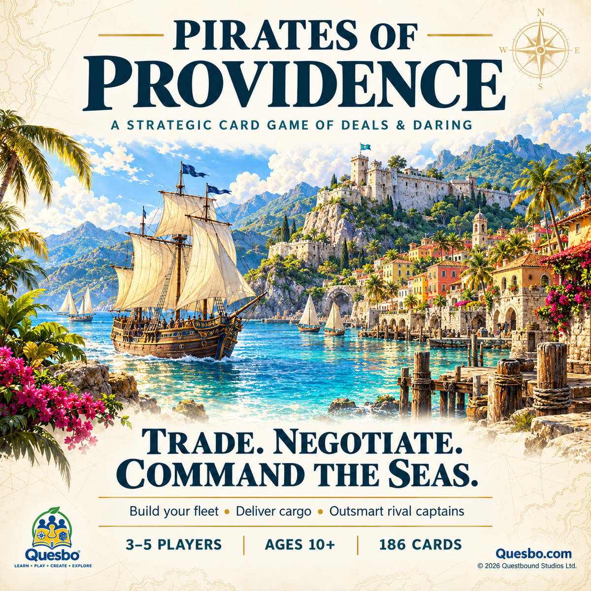Pirates of Providence – Strategy & Trading Card Game - Quesbo