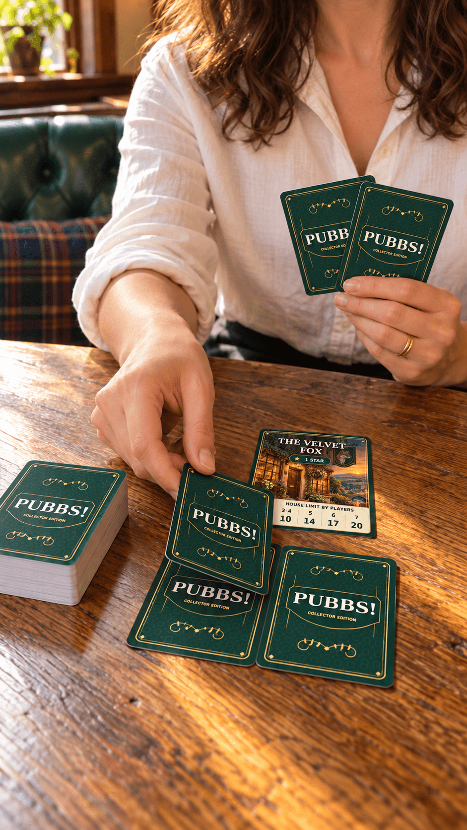 PUBBS!™ Collector Edition – Family Bluffing Card Game - Quesbo