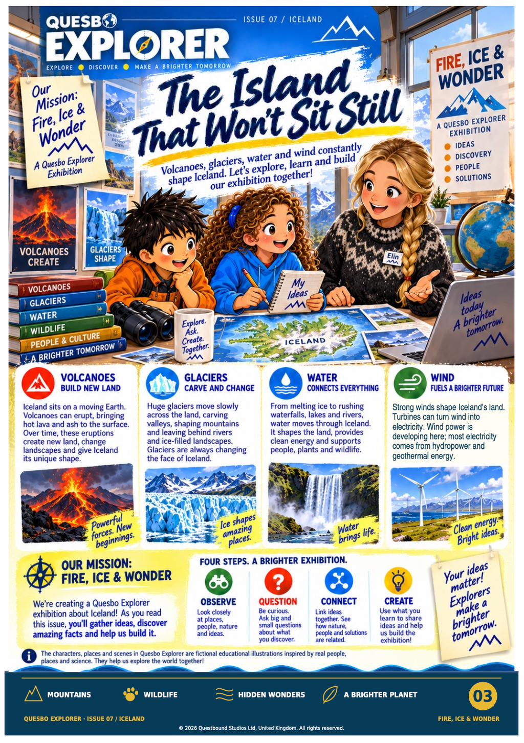 Quesbo Explorer Magazine – Volume 7: Iceland | Fire, Ice & Wonder - Quesbo