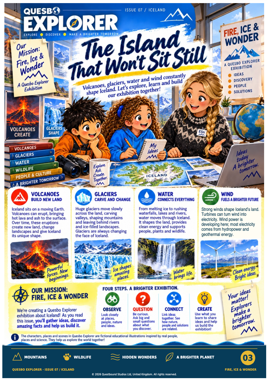Quesbo Explorer Magazine – Volume 7: Iceland | Fire, Ice & Wonder - Quesbo