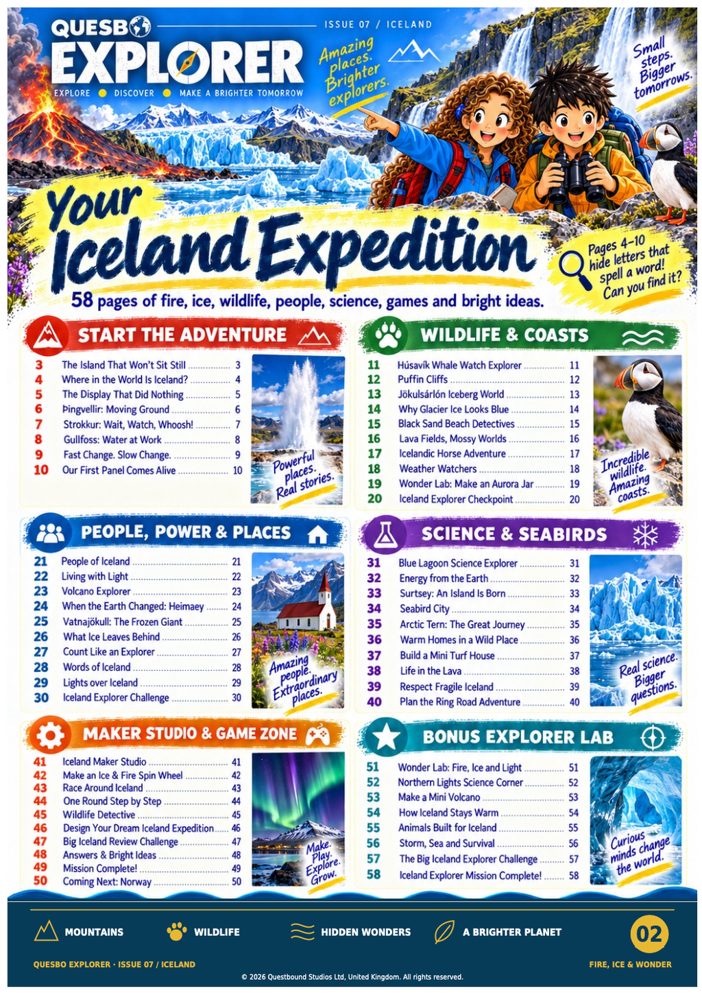 Quesbo Explorer Magazine – Volume 7: Iceland | Fire, Ice & Wonder - Quesbo