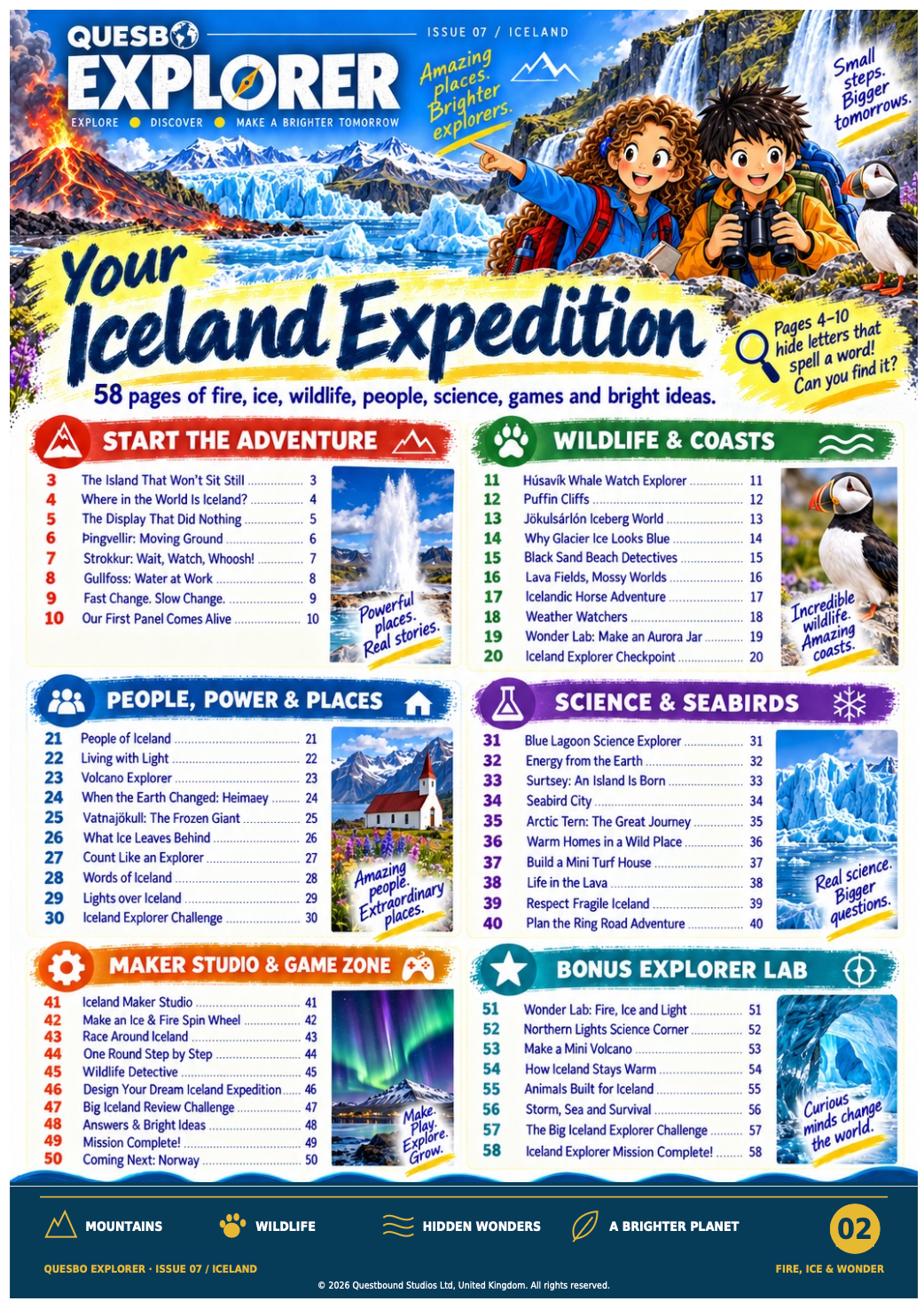 Quesbo Explorer Magazine – Volume 7: Iceland | Fire, Ice & Wonder - Quesbo