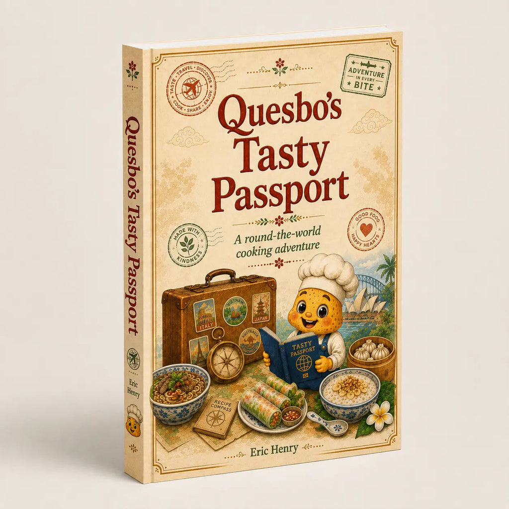 Quesbo’s Tasty Passport: 81 Kid-Friendly Recipes from 27 Countries