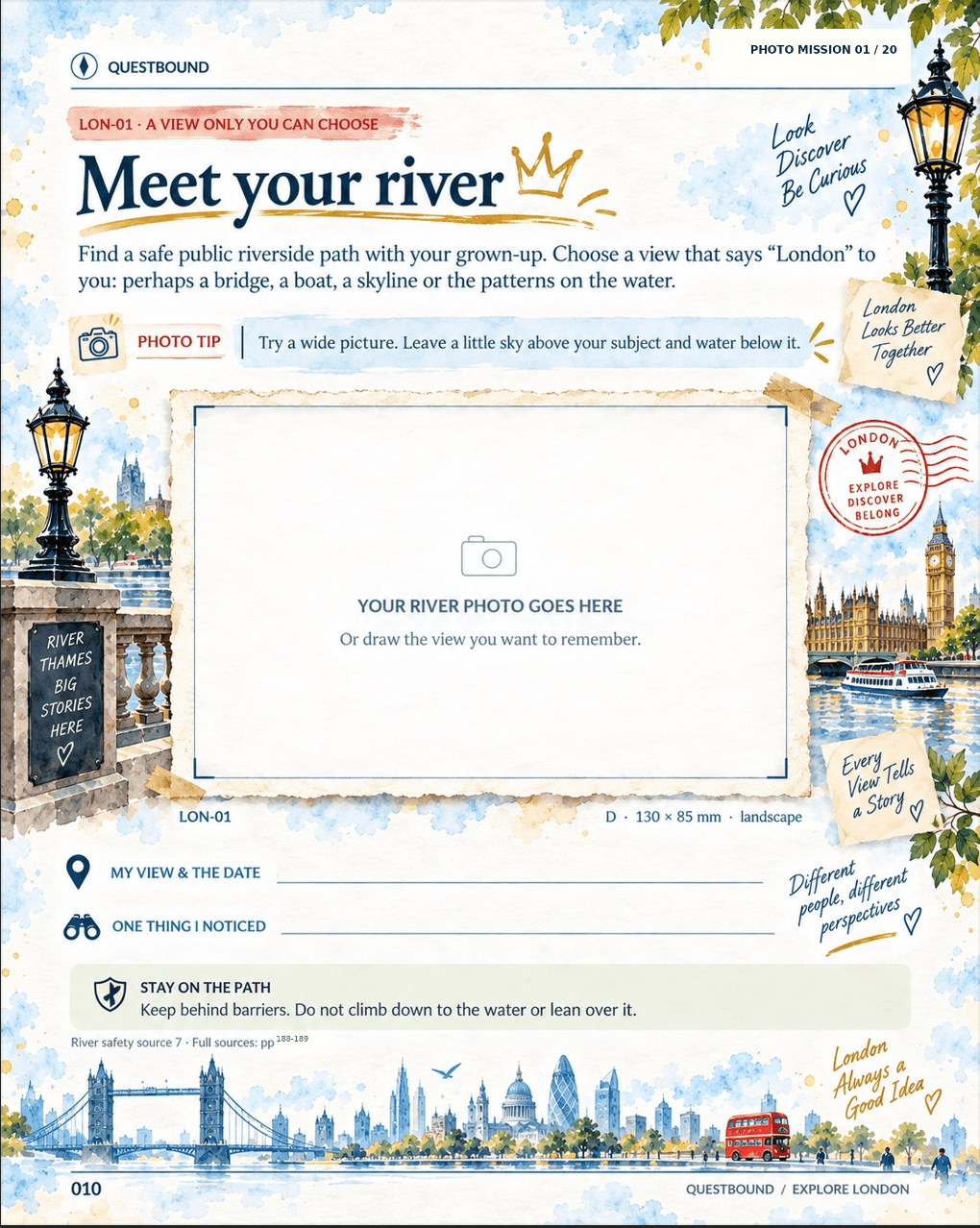 Questbound Explore London – A Family Adventure Guide for Curious Kids Ages 8+ - Quesbo