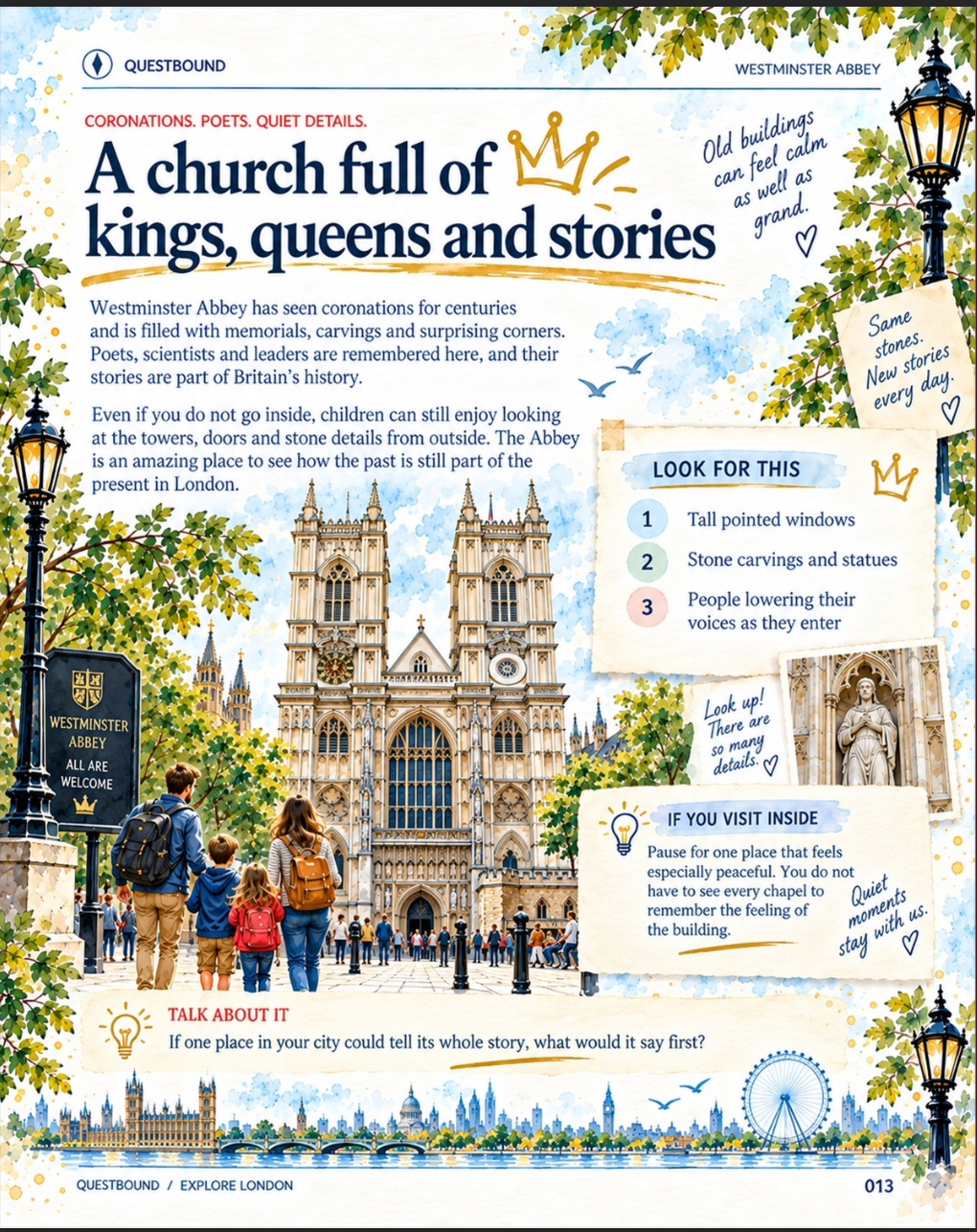 Questbound Explore London – A Family Adventure Guide for Curious Kids Ages 8+ - Quesbo