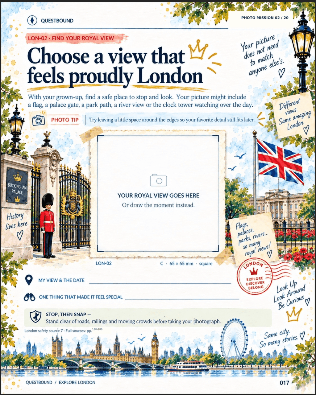 Questbound Explore London – A Family Adventure Guide for Curious Kids Ages 8+ - Quesbo