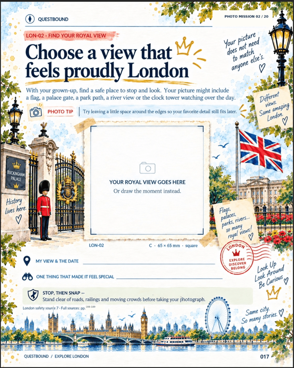 Questbound Explore London – A Family Adventure Guide for Curious Kids Ages 8+ - Quesbo