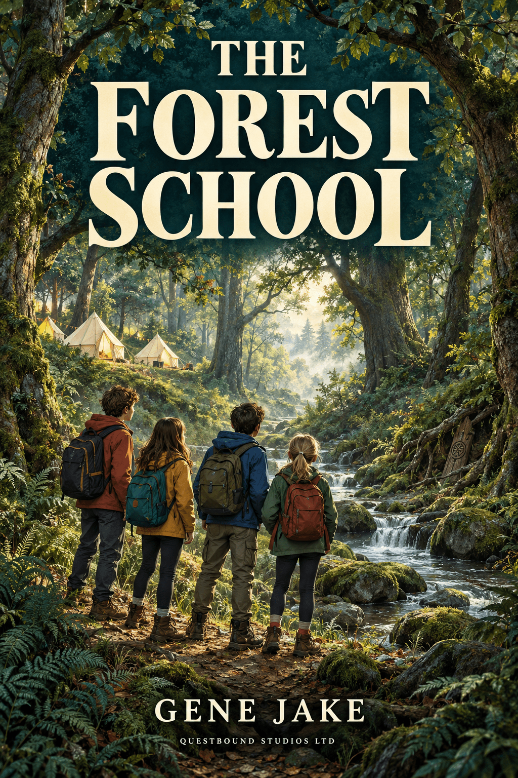 The Forest School — Adventure Mystery Paperback book for Ages 9–13 - Quesbo