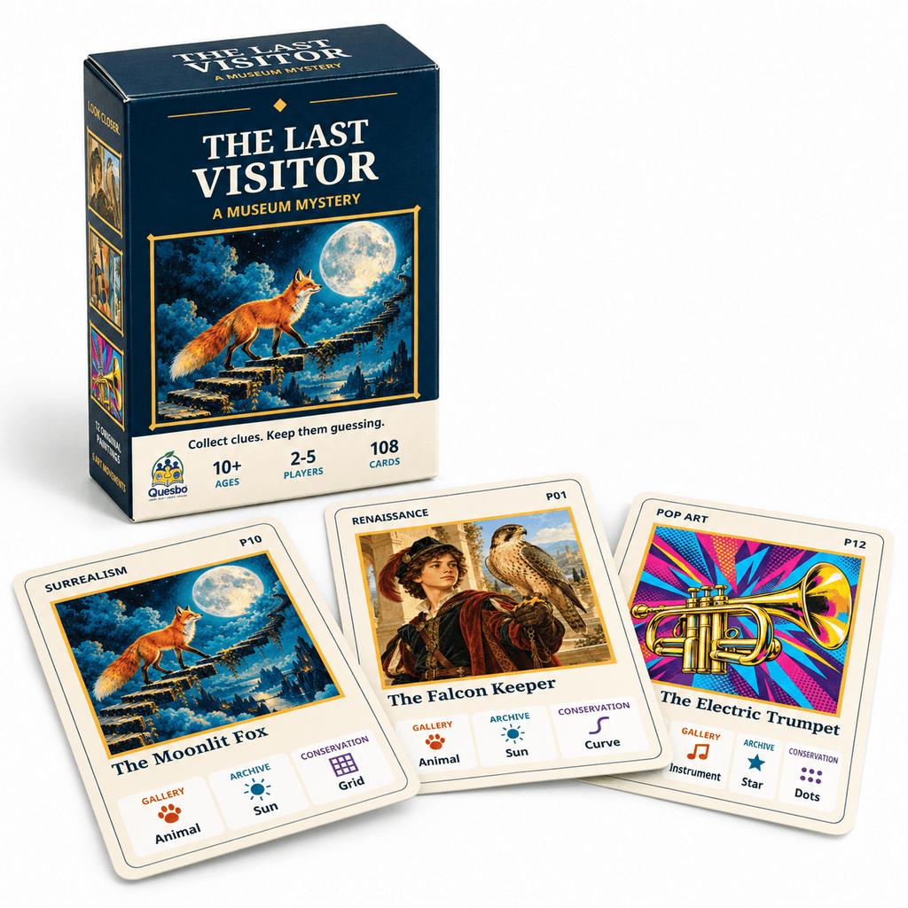 The Last Visitor — A Museum Discovery and Mystery Card Game - Quesbo