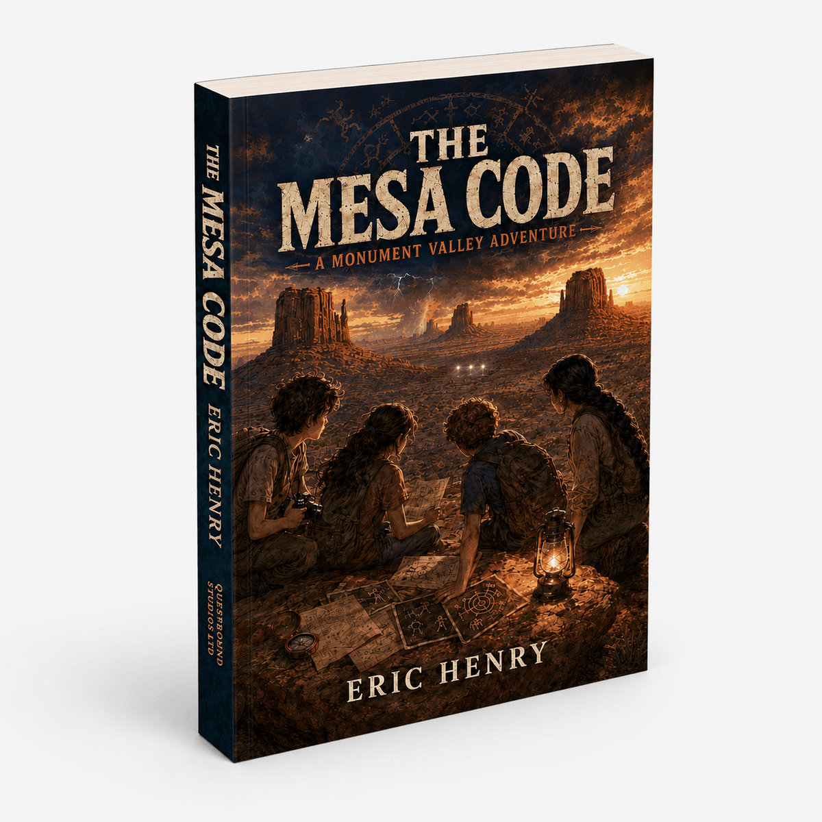 The Mesa Code: A Monument Valley Adventure (Paperback, Reading Age 10-15) Quesbo
