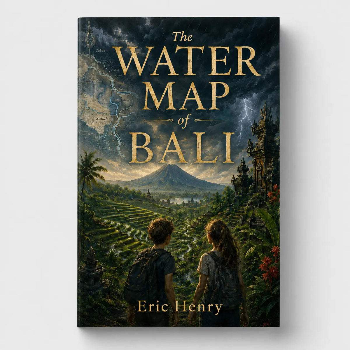 The Water Map of Bali – Adventure Mystery Novel for Ages 10–16 (Paperback) Quesbo